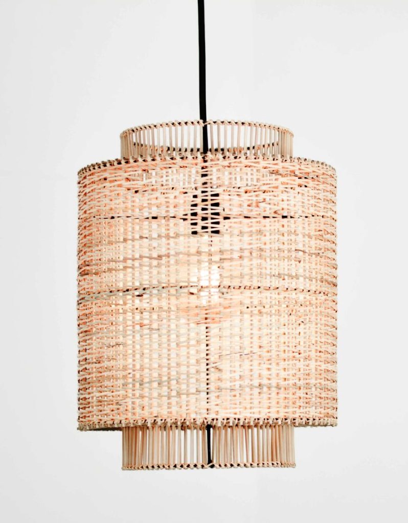 Rattan ceiling lighting lamp 