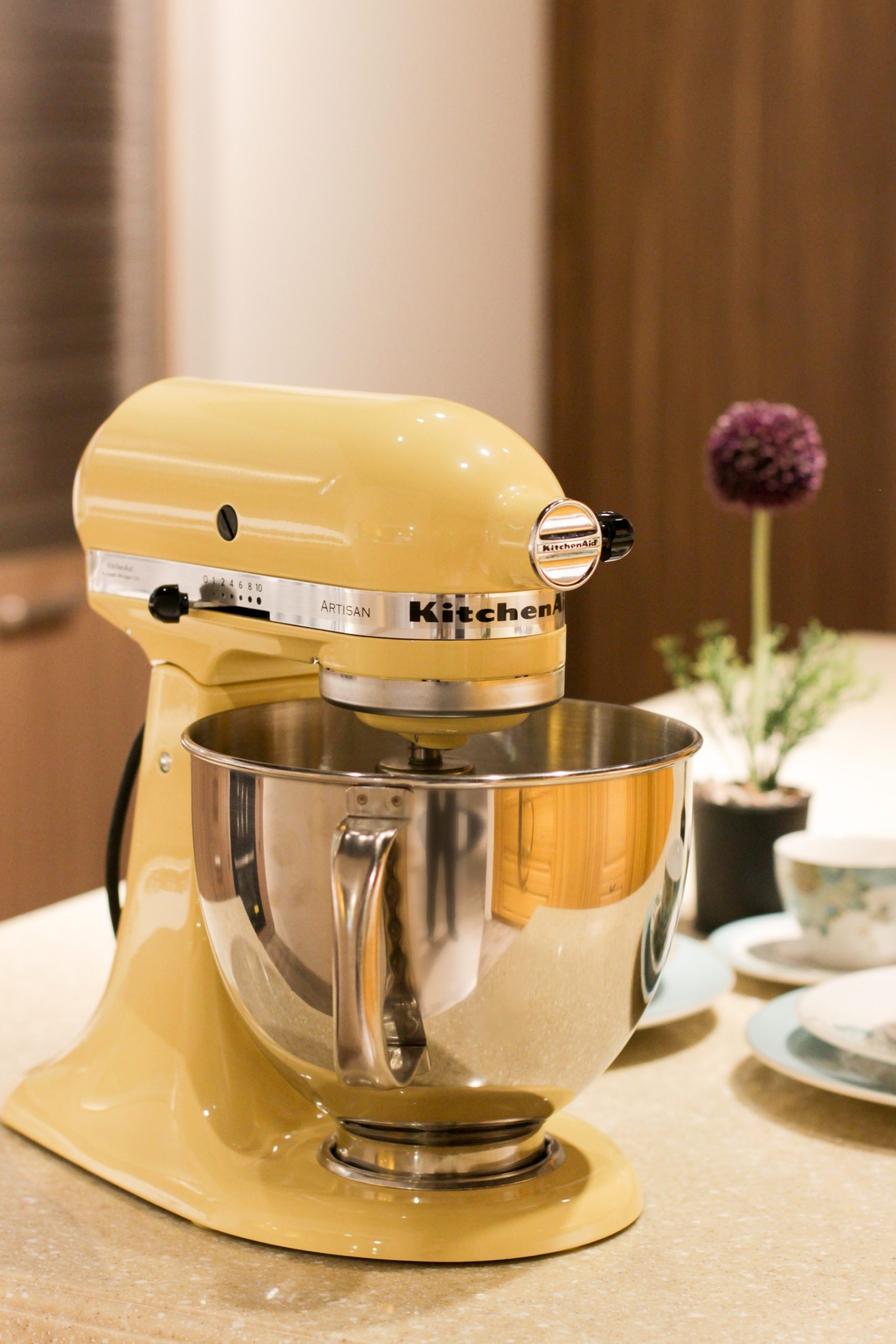 Yellow colored mixer