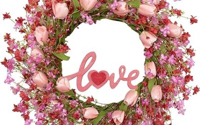 Insanely Beautiful Valentine’s Wreath Decorations for Valentine’s Day